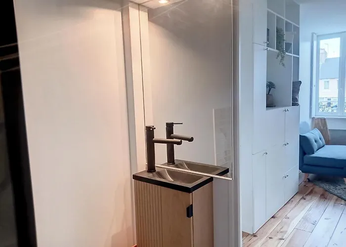 Renove, 1 Chambre, 300m De La Gare, Pres Du Centre De - Fr-1-361-479 Lägenhet *