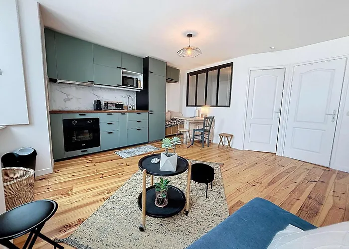 Renove, 1 Chambre, 300m De La Gare, Pres Du Centre De - Fr-1-361-479 Apartmán *